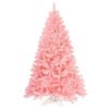 6ft Pink Christmas Tree - 1036 Flourishing Branch Tips for Dreamy Festive Ambiance