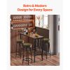 Bar Table, Sturdy Metal Frame High Top Pub Table, Narrow Long Kitchen Dining, Cocktail Counter Bar Height Desk, Easy to Assemble,39x16x35.5 in
