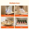 Pull Out Cabinet Organizer, 20"W x 21"D Cabinet Drawer, Soft Close Slide out Shelf, Heavy-Duty Sliding Wood Drawer