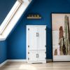 Accent Floor Storage Cabinet Kitchen Pantry with Adjustable Shelves