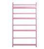 4-Tier Bookshelf Organizer  Crossbar for Toys And Books Home Decor Wall-Mounted