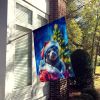 Seal Christmas House Flag Large Porch Sleeve Pole Decorative Outside Yard Banner Artwork Wall Hanging, Polyester, House Size, Multicolor