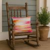 Lesbian and Limitless Pride Throw Pillow Machine Washable, Indoor Outdoor Decorative Pillow for Couch, Bed or Patio, 18Hx18W