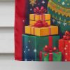 Basenji Holiday Christmas House Flag Large Porch Sleeve Pole Decorative Outside Yard Banner Artwork Wall Hanging, Polyester, House Size, Multicolor