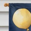 Pug Happy Birthday House Flag Large Porch Sleeve Pole Decorative Outside Yard Banner Artwork Wall Hanging, Polyester, House Size, Multicolor