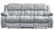 STONIC GREY RECLINING SOFA and LOVESEAT