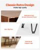 3-Tier Record Player Stand Metal Vinyl Record Stand up to 150 Album Brown