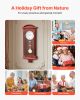Grandfather Clock Vintage Pendulum Wall Clock 26.7 in with Quartz Movement