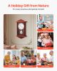 Grandfather Clock Vintage Pendulum Wall Clock 18 in with Quartz Movement