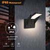 Inowel Solar Wall Lights Outdoor Motion Sensor Wall Sconce Dimmable Porch Lights 11611HB