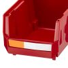 Wall Mounted Storage Bins, 12 Plastic Bins & 3 Metal Rails, Plastic Hanging Stackable Storage Bin for Screws, Nuts, Bolts, Nails