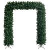 Christmas Tree Arch with LEDs&Ball Set Green 94.5"
