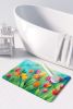Tulips in Watercolor Memory Foam Kitchen Mat Machine Washable Anti-Fatigue Mat Cushion Comfort Bath Mat or Kitchen Rug