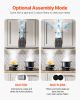 Range Hood Insert, 30Inch Built-in Kitchen Vent Hood, 800CFM Stainless Steel Stove Hood, with Gesture & Touch Control, LED Light, Baffle Filters