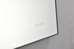 32x 24Inch LED Mirror Bathroom Vanity Mirror with Back Light;  Wall Mount Anti-Fog Memory Large Adjustable Vanity Mirror