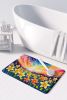 Daffodils in Color Memory Foam Kitchen Mat Machine Washable Anti-Fatigue Mat Cushion Comfort Bath Mat or Kitchen Rug
