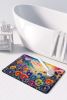 Pansies in Color Memory Foam Kitchen Mat Machine Washable Anti-Fatigue Mat Cushion Comfort Bath Mat or Kitchen Rug