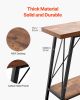 VEVOR Long Console Table, 70.9 Inch Entryway Table, Narrow Hallway Table with Metal Frame, Console Tables for Entryway, Hallway, Living Room & Bedroom