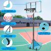 Portable Basketball Goal System with Stable Base and Wheels