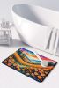 California Poppies in Color Memory Foam Kitchen Mat Machine Washable Anti-Fatigue Mat Cushion Comfort Bath Mat or Kitchen Rug