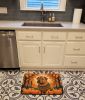 Shar Pei Fall Memory Foam Kitchen Mat Machine Washable Anti-Fatigue Mat Cushion Comfort Bath Mat or Kitchen Rug