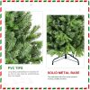 7ft PE/PVC mixed Automatic Christmas Tree  Xmas Decoration Artificial Xmas Tree