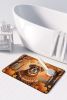 Boxer Fall Memory Foam Kitchen Mat Machine Washable Anti-Fatigue Mat Cushion Comfort Bath Mat or Kitchen Rug