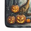 Dinosaurs Spooky Halloween Memory Foam Kitchen Mat Machine Washable Anti-Fatigue Mat Cushion Comfort Bath Mat or Kitchen Rug