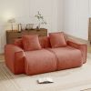 LSF&RSF Sofa Velvet- Red