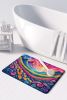 Petunias in Color Memory Foam Kitchen Mat Machine Washable Anti-Fatigue Mat Cushion Comfort Bath Mat or Kitchen Rug