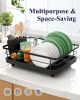 Dish Drying Rack for Kitchen Counter Stainless Steel