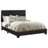 Black Full Panel Bed
