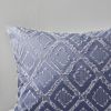 Ombre Printed Clipped Jacquard Comforter Set