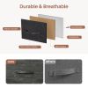 8 Drawers Fabric Drawer Cabinet, Clothes Storing, Strong TV Stand, for Bedrooms, Wardrobes, Entryways, and Living Rooms, WoodBlack