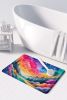 Dusty Miller in Color Memory Foam Kitchen Mat Machine Washable Anti-Fatigue Mat Cushion Comfort Bath Mat or Kitchen Rug
