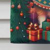 Pomeranian Holiday Christmas House Flag Large Porch Sleeve Pole Decorative Outside Yard Banner Artwork Wall Hanging, Polyester, House Size, Multicolor