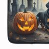 Rottweiler Spooky Halloween Memory Foam Kitchen Mat Machine Washable Anti-Fatigue Mat Cushion Comfort Bath Mat or Kitchen Rug