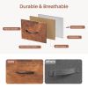 8 Drawers Fabric Drawer Cabinet, Clothes Storing, Strong TV Stand, for Bedrooms, Wardrobes, Entryways, and Living Rooms, Rust