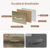 8 Drawers Fabric Drawer Cabinet, Clothes Storing, Strong TV Stand, for Bedrooms, Wardrobes, Entryways, and Living Rooms, Oak