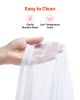 Sheer Curtains 52 W x 84 L inches 2 Panels Window Drapes Rod Pocket Polyester