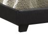 Black Full Panel Bed