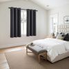 Dark Mallard Blackout Curtains for Bedroom Living Room 63 Inches Long 2 Panels
