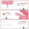 FCH 7ft 1800 Branch PVC Branch Iron Bracket Christmas Tree Pink