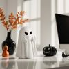 Halloween Ghost Figurine,Cute Spooky Ghost Statue,Halloween Decorations,Resin Statue for Party