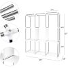 Portable Closet Storage Organizer Clothes Wardrobe Shoe Clothing Rack Shelf Dustproof Non-woven Fabric, Quick and Easy to Assemble