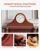 Grandfather Clock Silent Vintage Mantel Clock 6.4 in with Quartz Movement