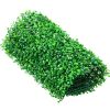 Artificial Boxwood Panel UV 6pcs Boxwood Hedge Wall Panels, Artificial Grass Backdrop Wall 20" X 20" 4 cm Green Grass Wall