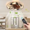 Ceiling Fan with Lights Dimmable LED