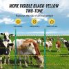 Electric Fence Wire, 3366Ft 1026M Portable Polywire, 1/8" Diameter 6 Stainless Steel Strands for Reliable Conductivity and UV, Rust Resistance