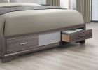 RYDER SPARKLE GREY QUEEN BED